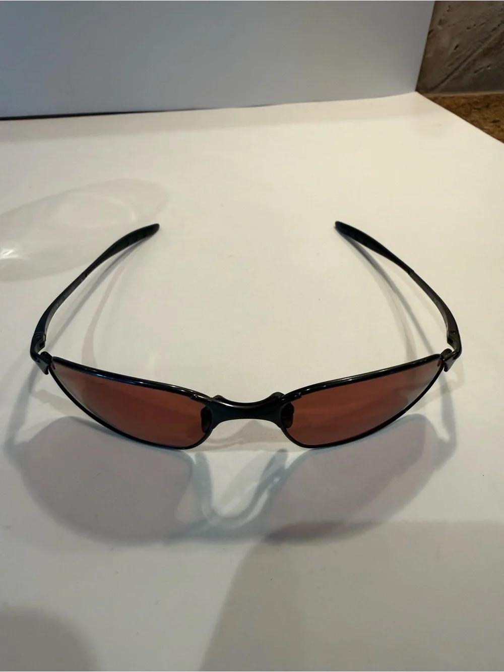 Like New Serengeti Black Metal Framed Polarized Sunglasses Arm (Model 6952)